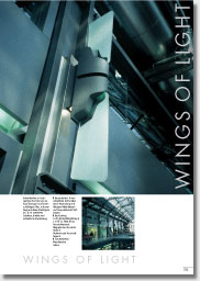 Adelmann-Katalog Leuchte Wings of Light