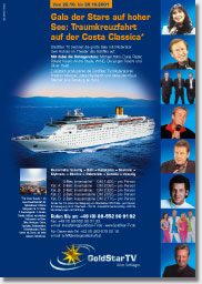 Anzeige Kreuzfahrt