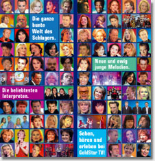 GoldStar TV Info-Flyer Innenseiten